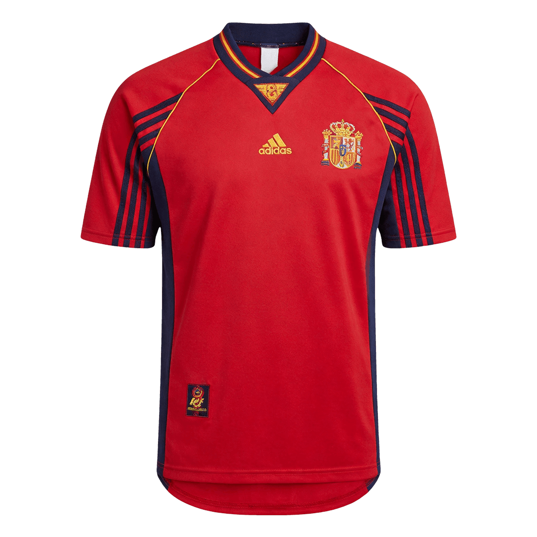 Retro Spanje Thuisshirt 1998 Rood
