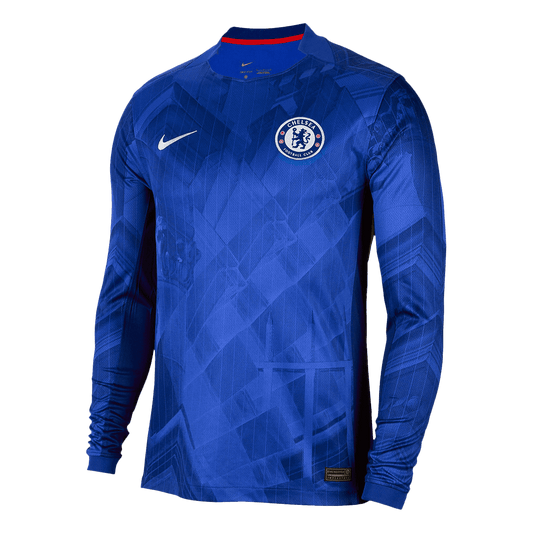 Chelsea Domicile Maillot Manches Longues 2025/26 Grande Taille