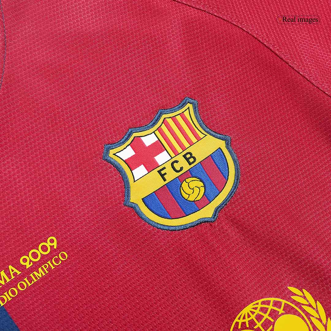 Vintage Barcelone Domicile Maillot 2008/09 - UCL Final