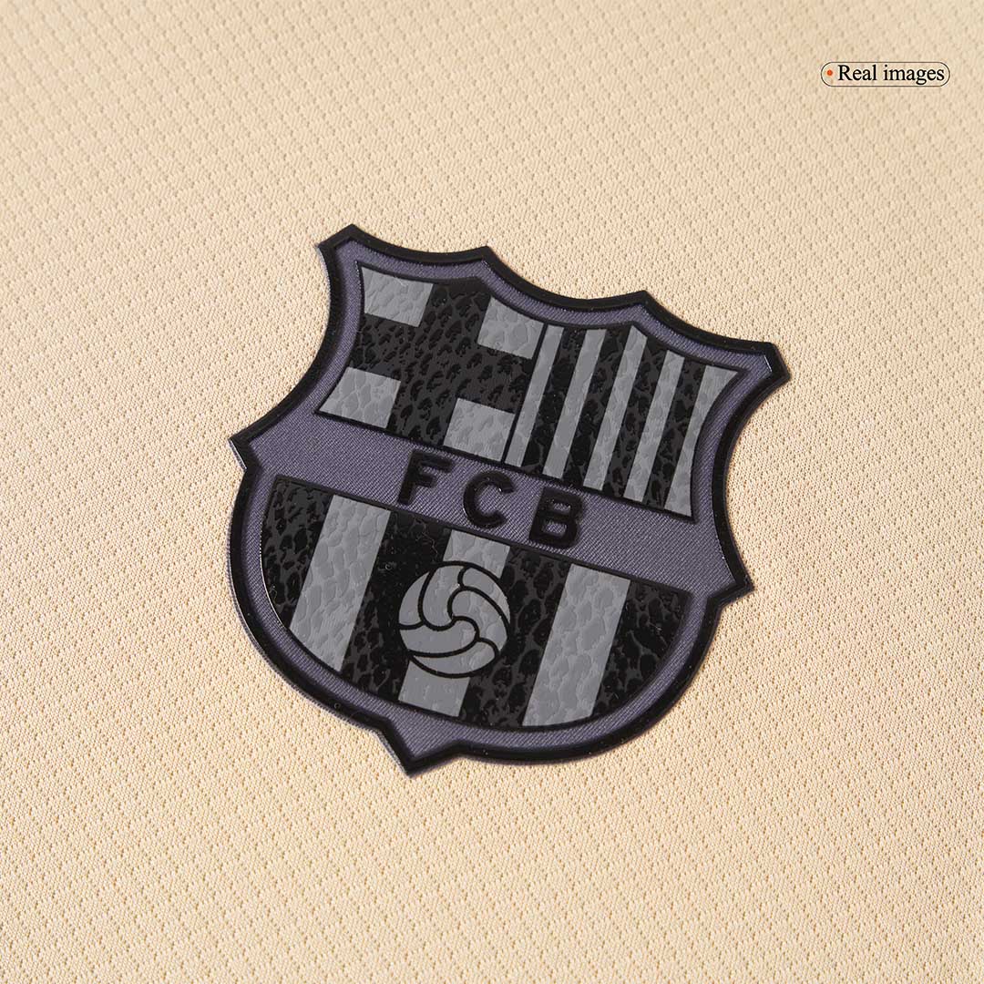 LAMINE YAMAL #10 Barcelone Extérieur Maillot 2025/26 Jaune