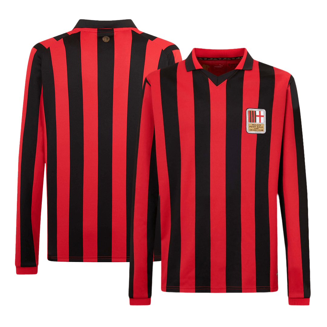 Milan AC Maillot Manches Longues 2024/25 - 125th Anniversaire