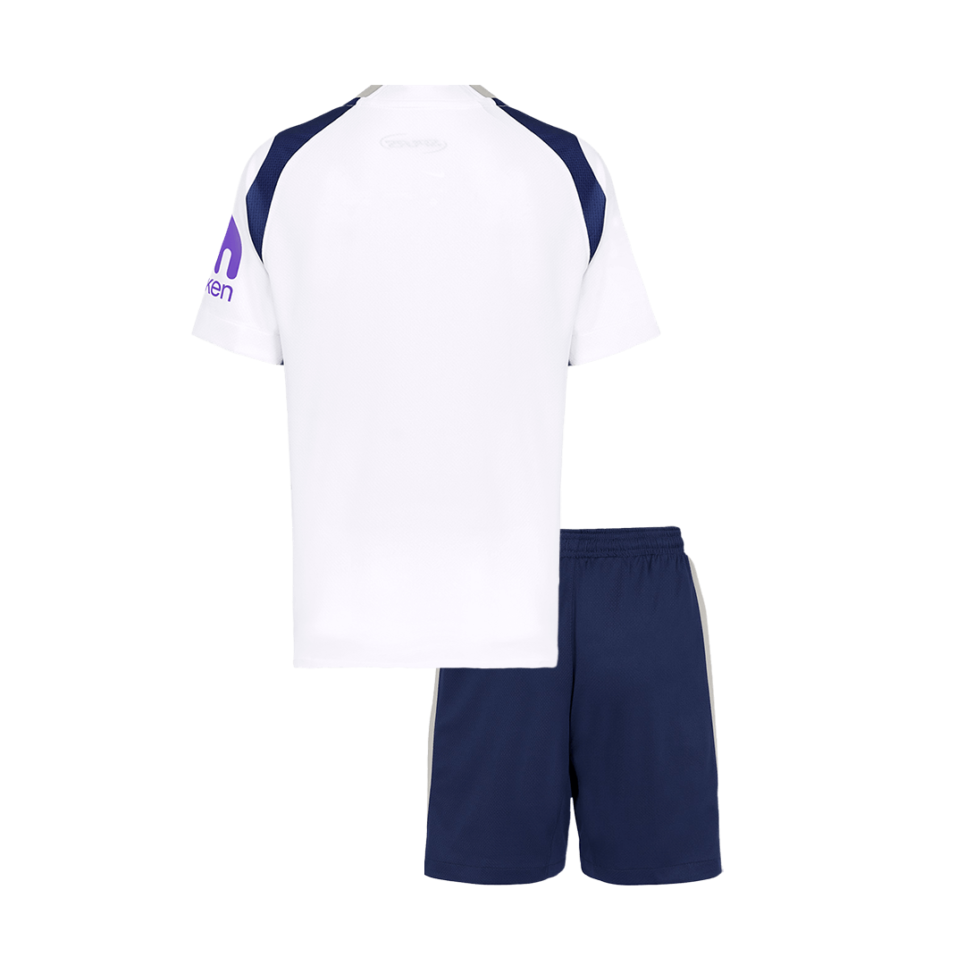 Tottenham Hotspur Domicile Maillot Kit 2025/26 Enfant Blanc