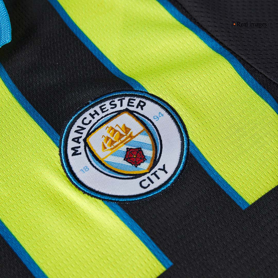 Manchester City Extérieur Maillot Kit 2024/25 Enfant
