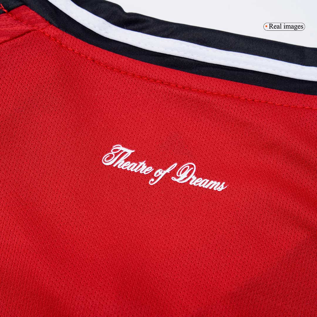 Manchester United Domicile Maillot Kit 2025/26 Enfant Rouge