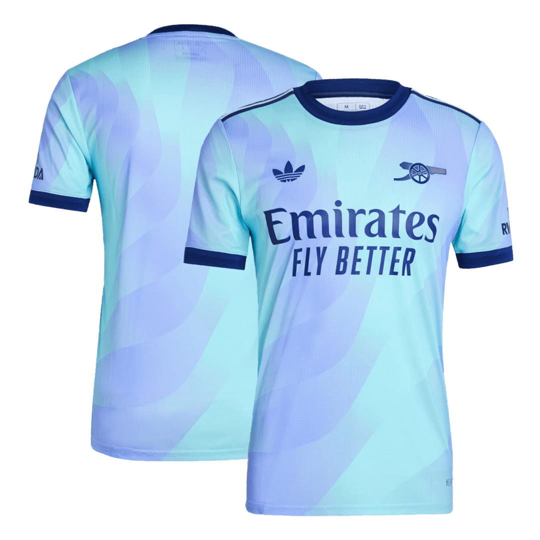 Arsenal Third Maillot 2024/25 Authentique Grande Taille