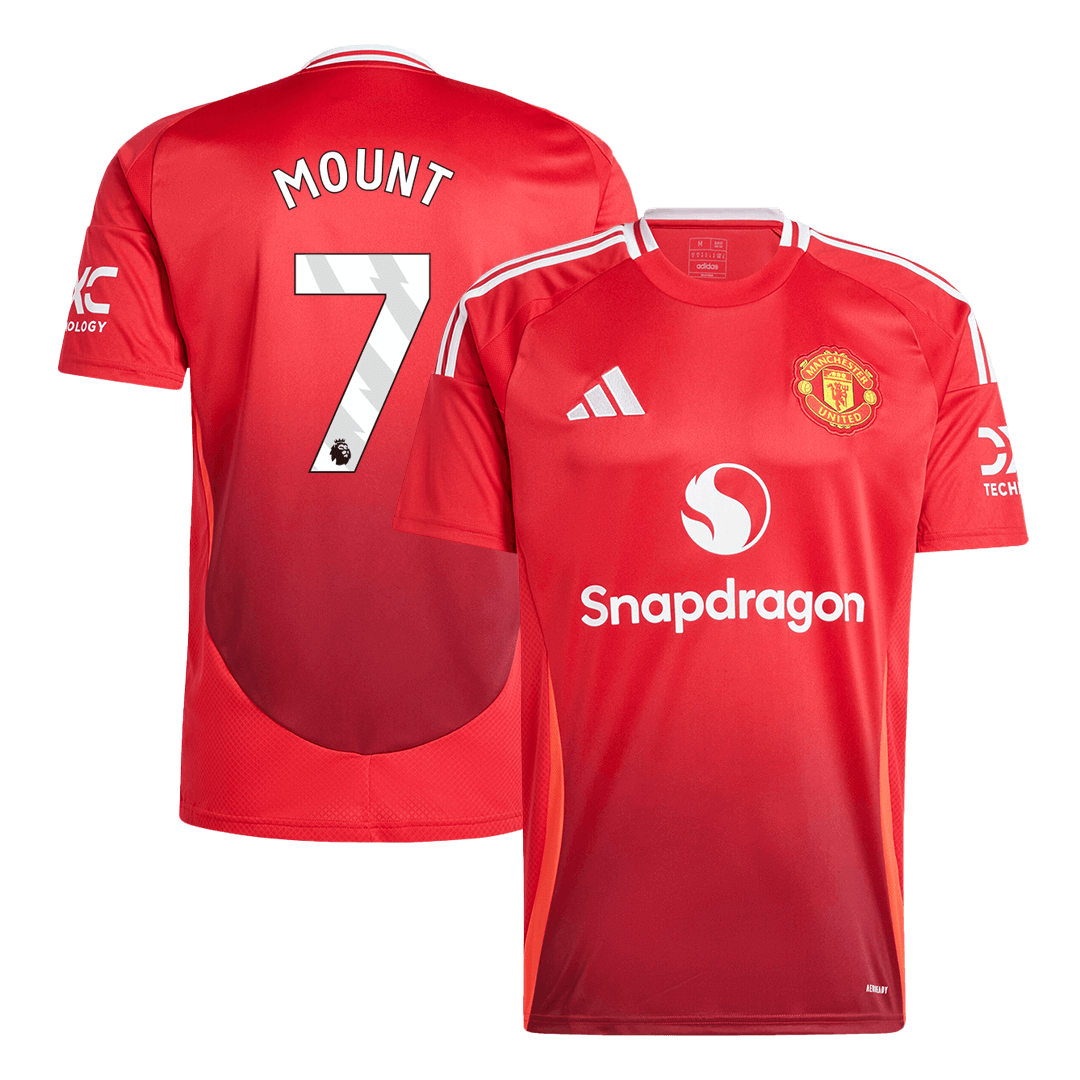 MOUNT #7 Manchester United Domicile Maillot 2024/25 - Super - Mon Maillot Foot Store