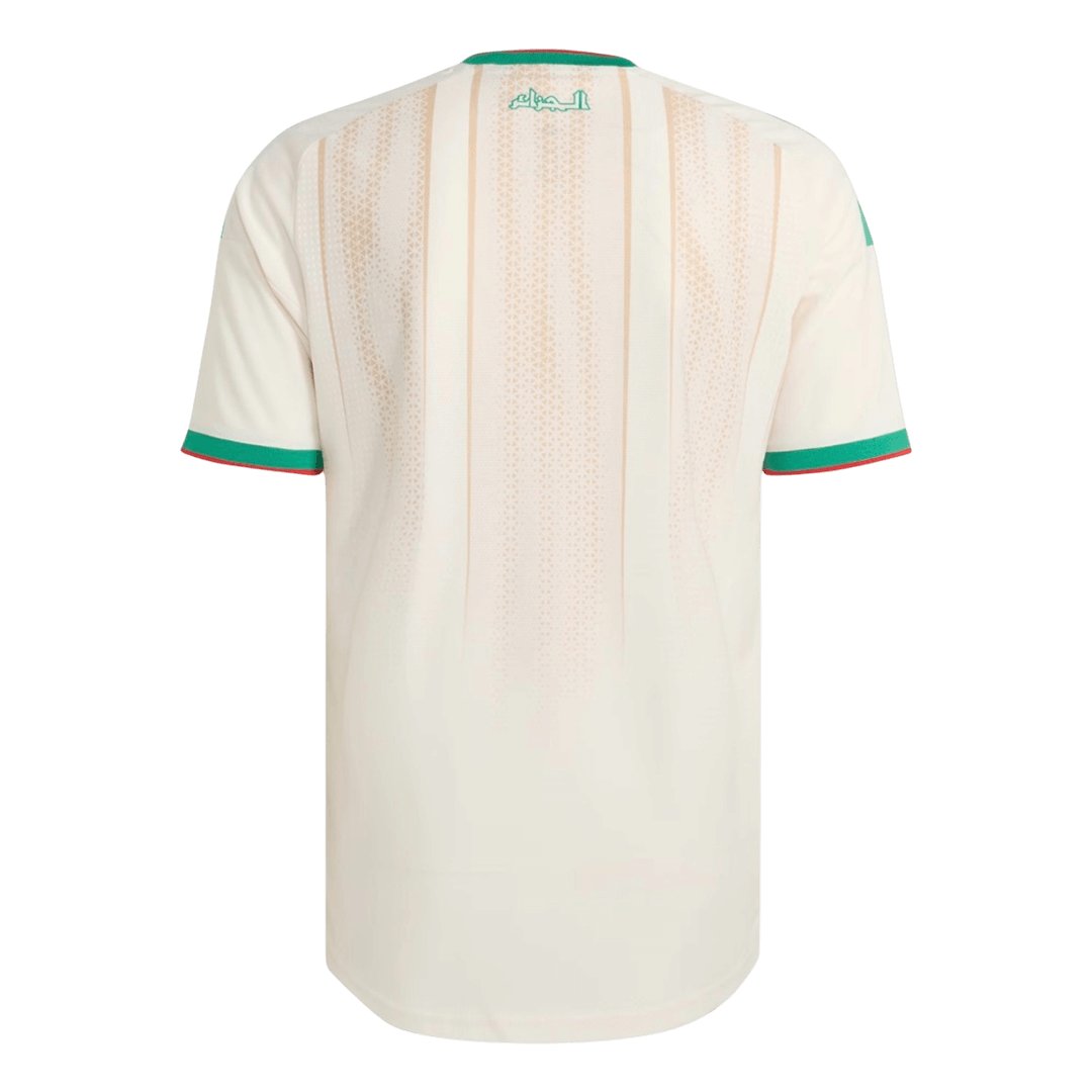 Algérie Domicile Maillot - Coupe du Monde 2026 Blanc Joueur