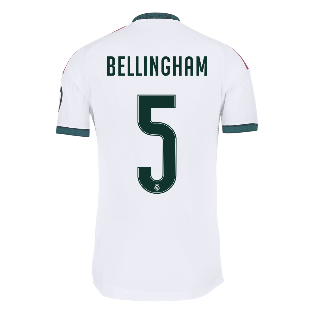 BELLINGHAM #5 Real Madrid Domicile Maillot 2026/27 Blanc Joueur