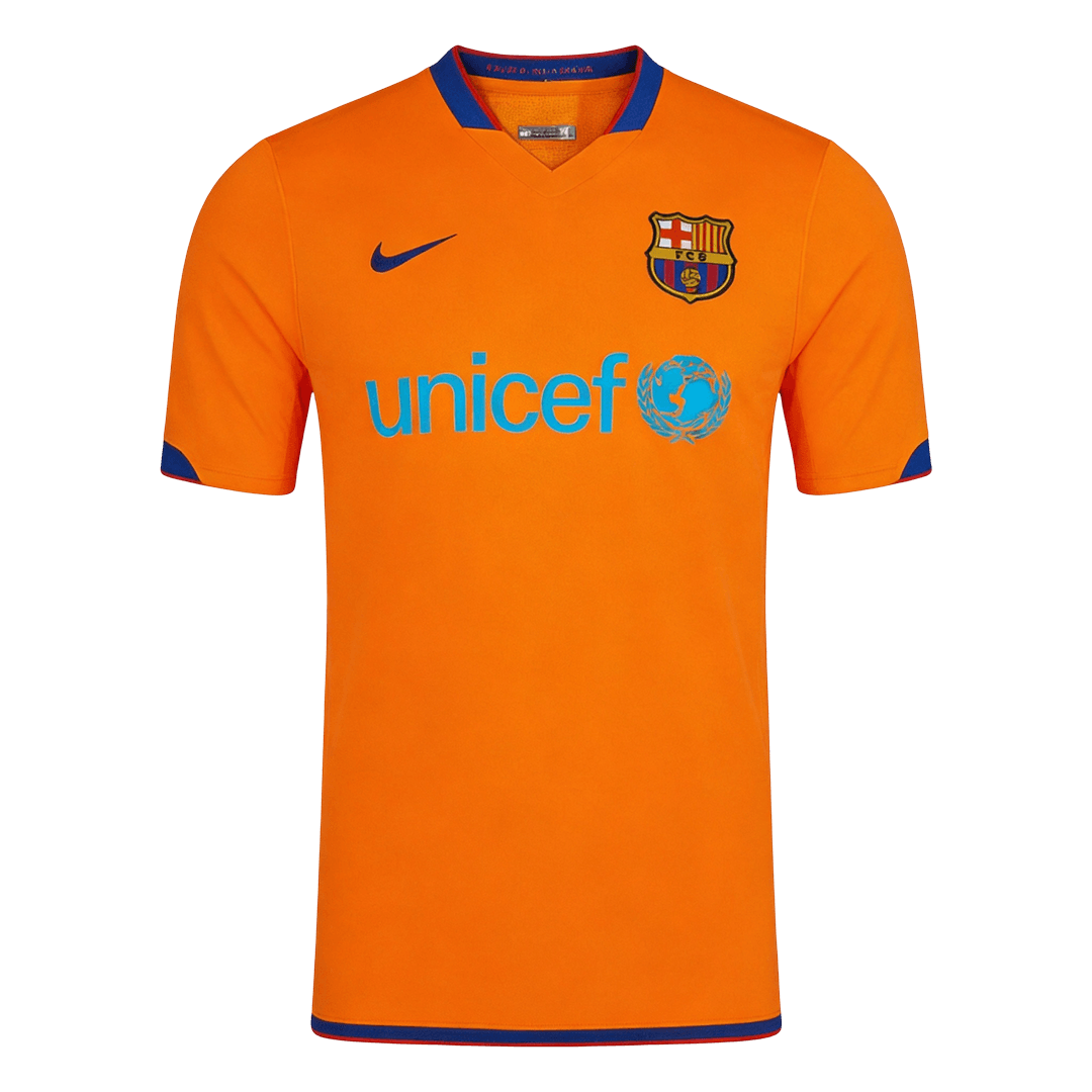 Retro Barcelona Uitshirt 2006/07 Oranje