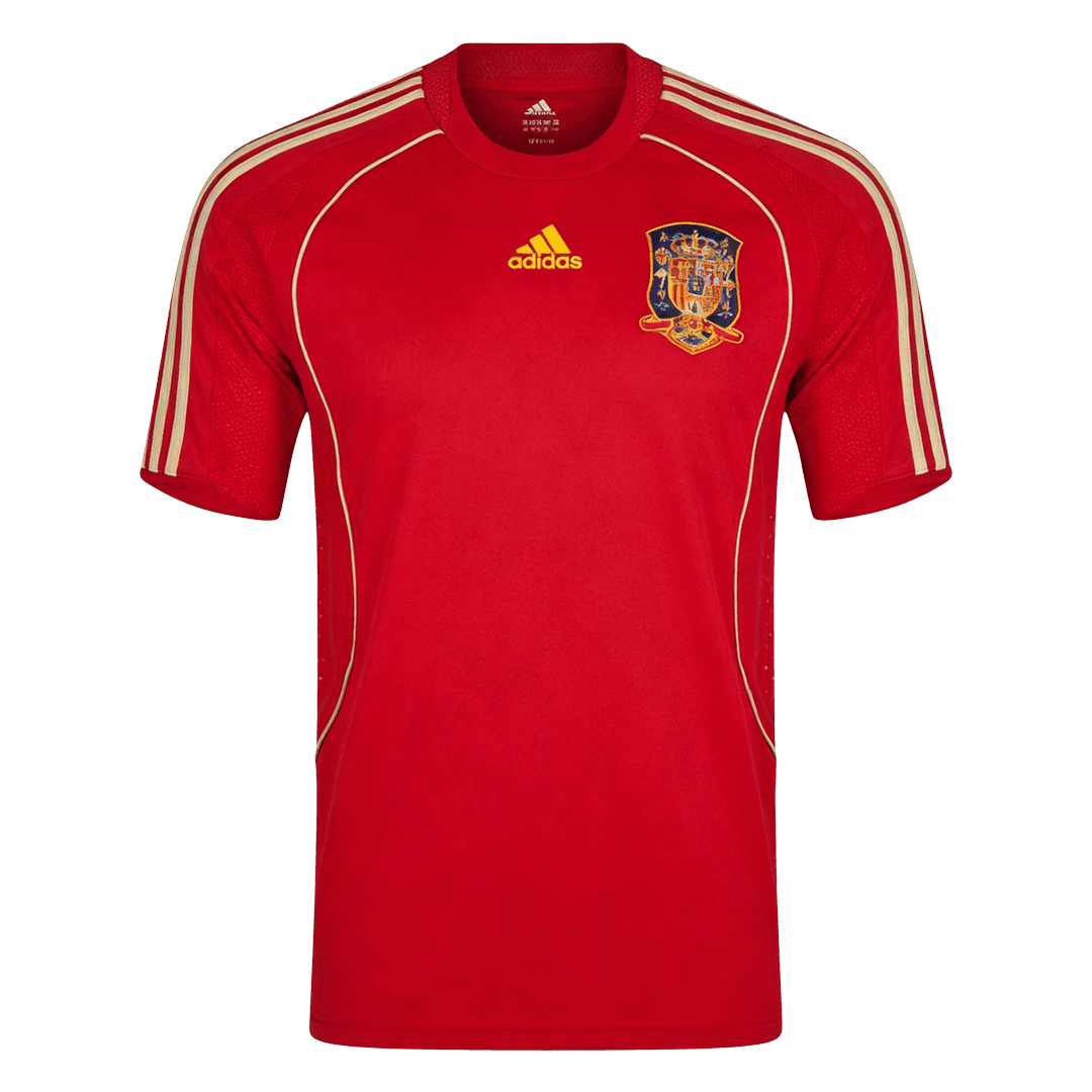 Retro Spanje Thuisshirt 2008 Rood