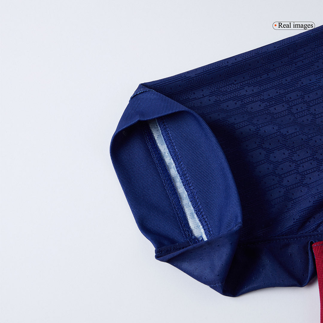 ROONY #19 Barcelone Domicile Maillot 2025/26 Rouge et Bleu Joueur - UCL