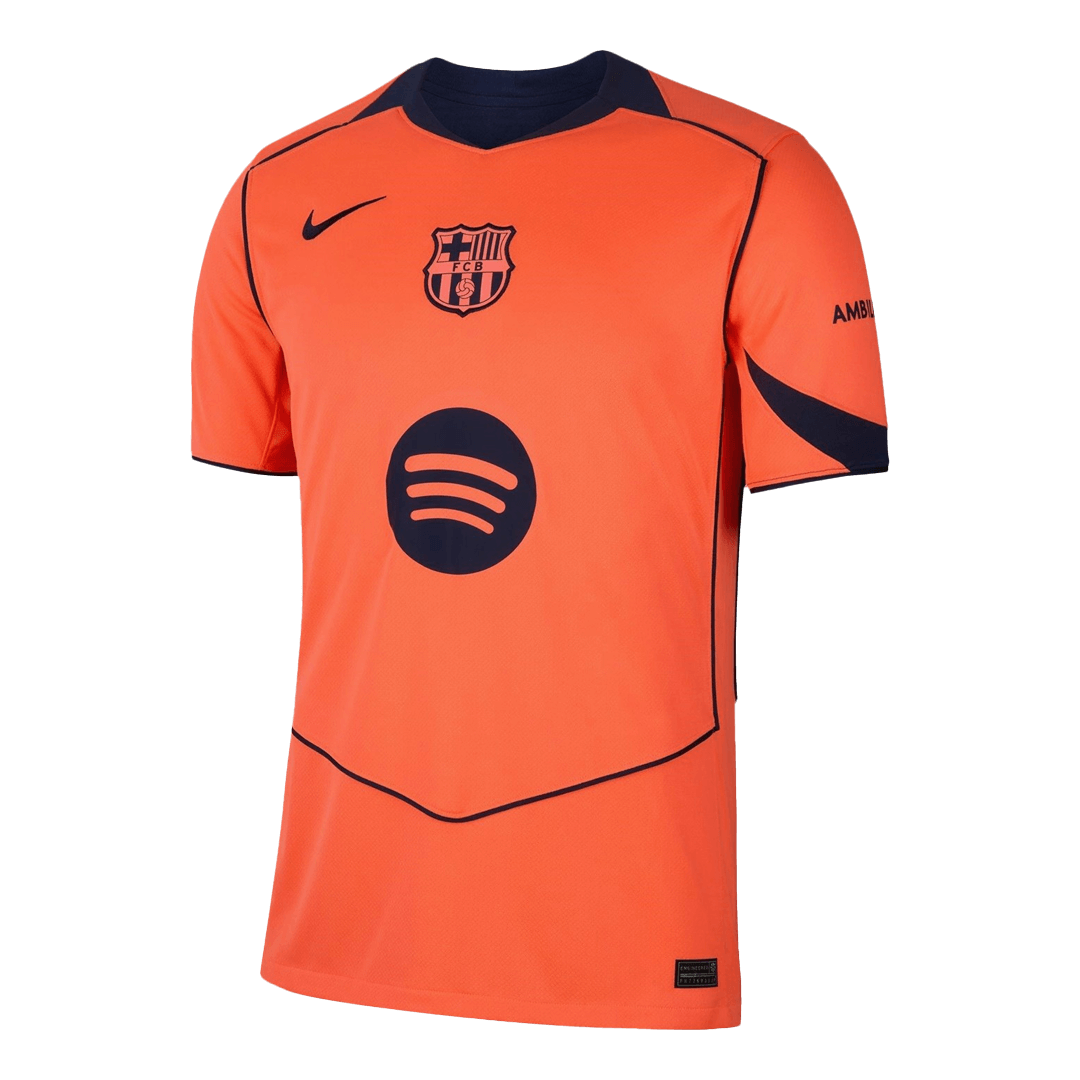 Barcelone Third Maillot 2025/26 Orange