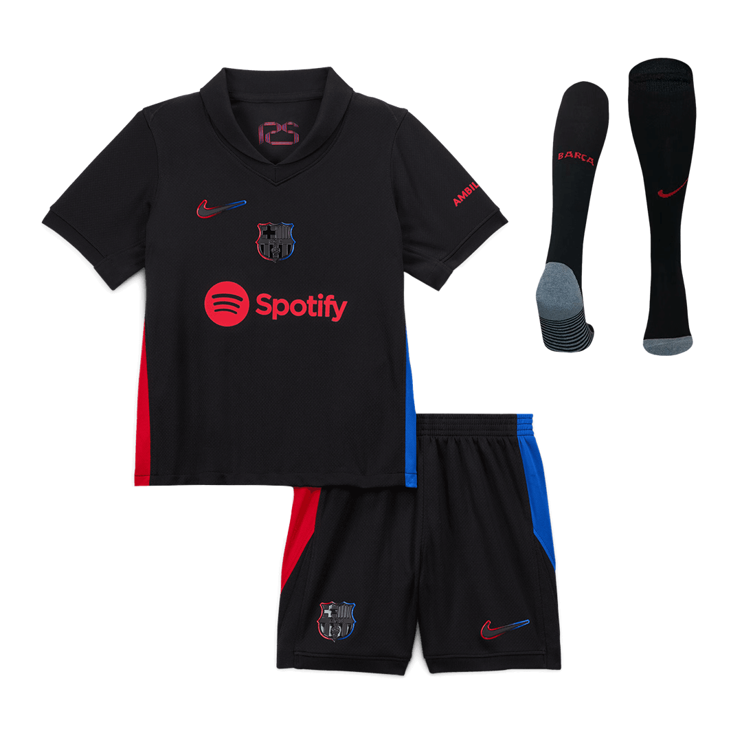 Barcelone Extérieur Maillot Kit 2024/25 Enfant
