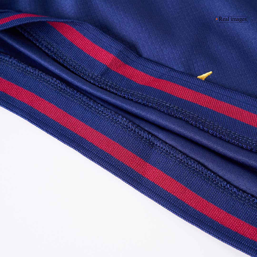 Barcelone Domicile Maillot Kit 2025/26 Rouge et Bleu