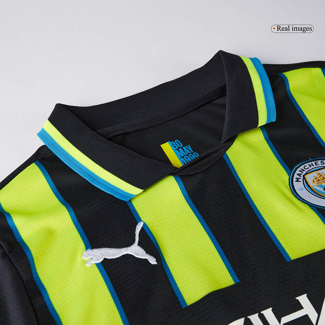 Manchester City Extérieur Maillot Kit 2024/25 Enfant