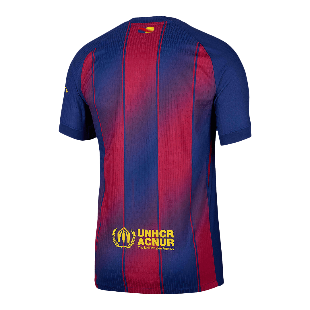 Barcelona Thuisshirt 2025/26 Rood&Blauw Speler