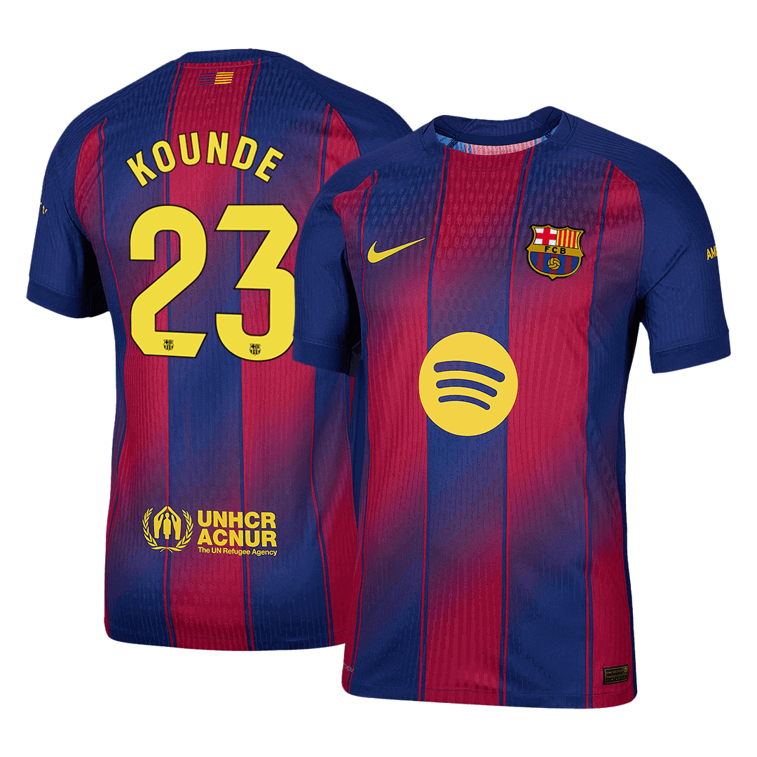 Nike Barcelona Home Kounde 23 Trikot 2023-2024 (La Liga Nike Barcelona Home Kounde 23 Trikot 2023-2024 (La Liga