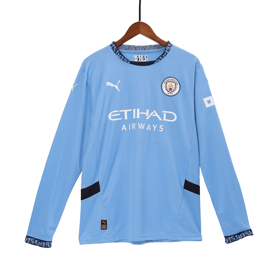 Manchester City Domicile Maillot Manches Longues 2024/25