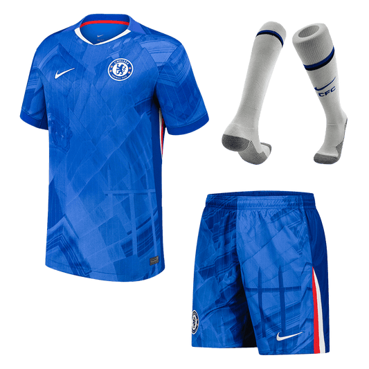Chelsea Domicile Maillot Kit 2025/26 Bleu - Super