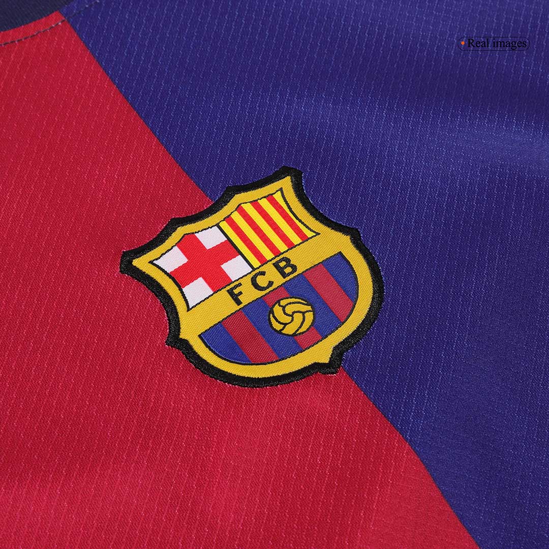 Barcelone Domicile Maillot Kit 2024/25 - Spotify Logo Without Text Enfant - Mon Maillot Foot Store