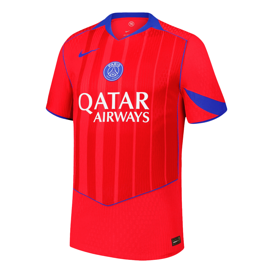 HAKIMI #2 Les Paris Third Maillot 2025/26 Rouge Joueur