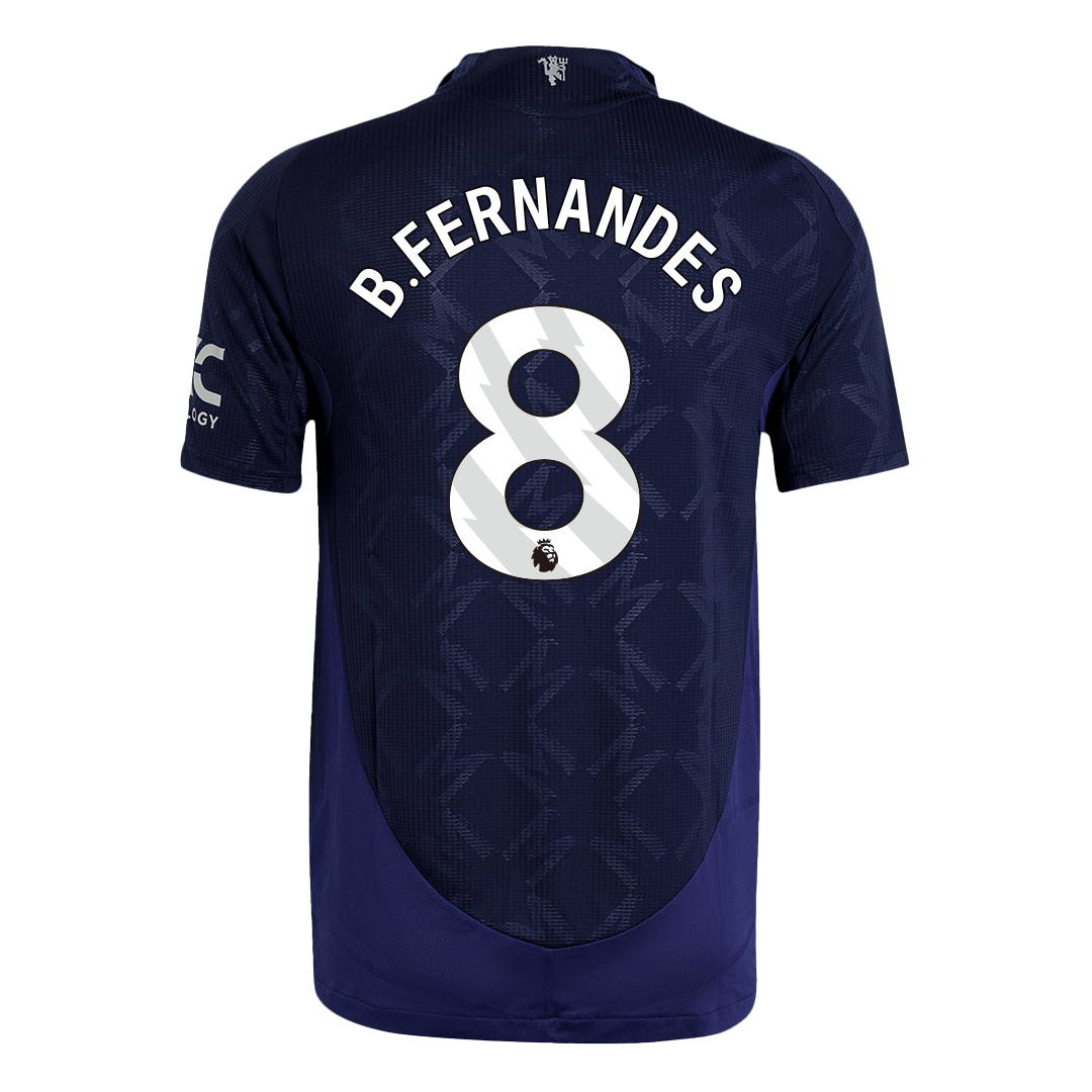 B.FERNANDES #8 Manchester United Extérieur Maillot 2024/25 Authentique - Mon Maillot Foot Store