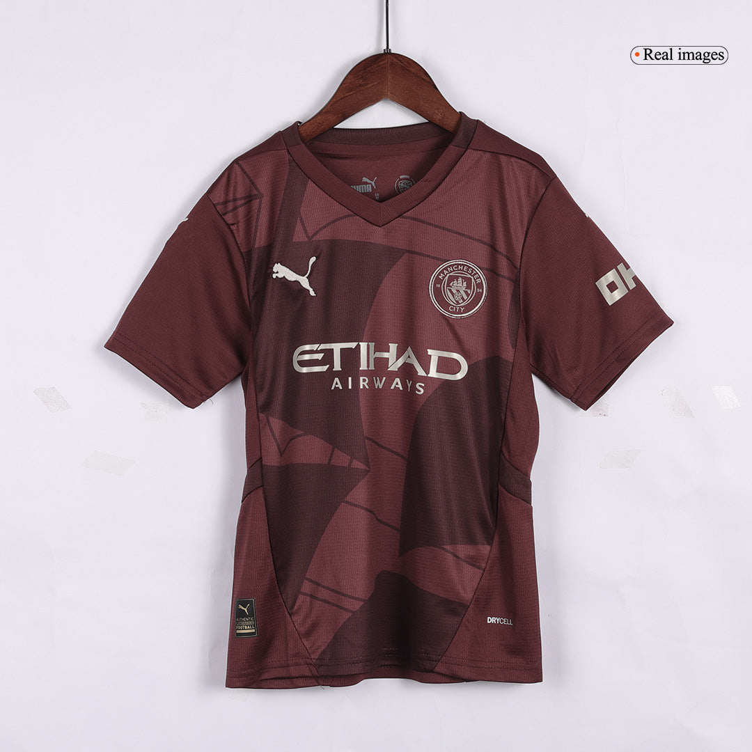 Manchester City Third Maillot Kit 2024/25 Enfant