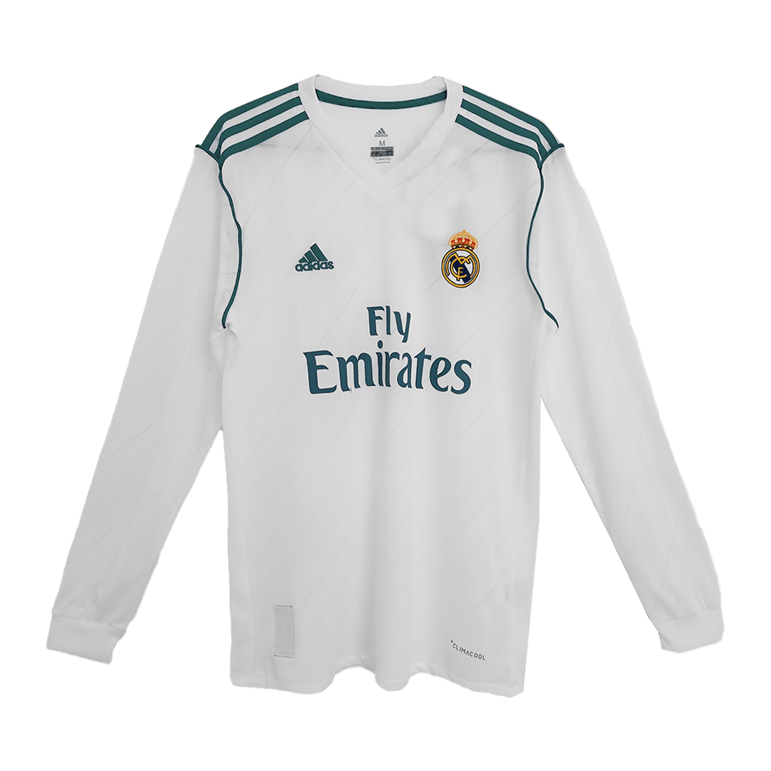 Vintage Real Madrid Domicile Maillot Manches Longues 2017/18