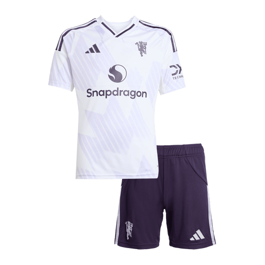 Manchester United Extérieur Maillot Kit 2025/26 Junior