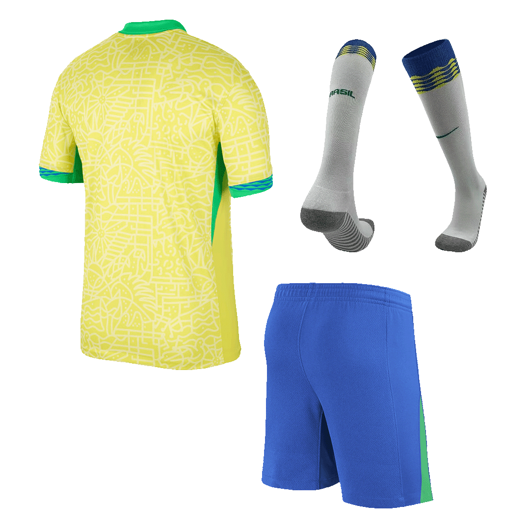 Brésil Domicile Maillot Kit 2024 - Super
