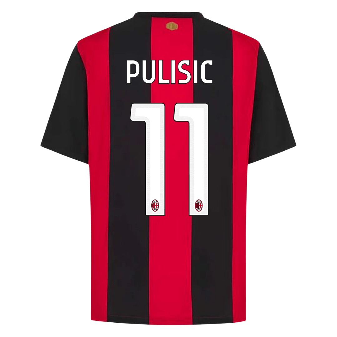 PULISIC #11 AC Milan Domicile Maillot 2026/27 Rouge&Noir