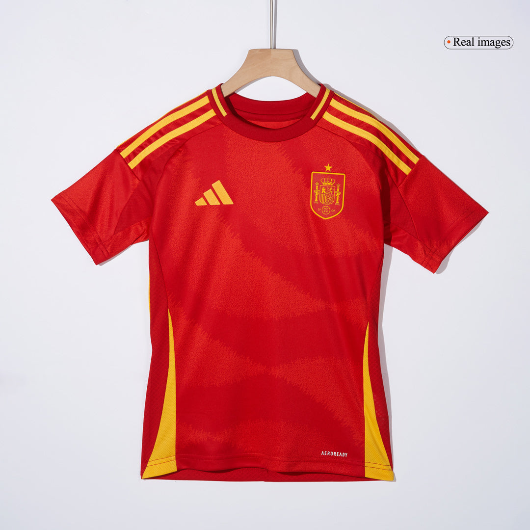 Espagne Domicile Maillot Kit 2024 Junior - Mon Maillot Foot Store