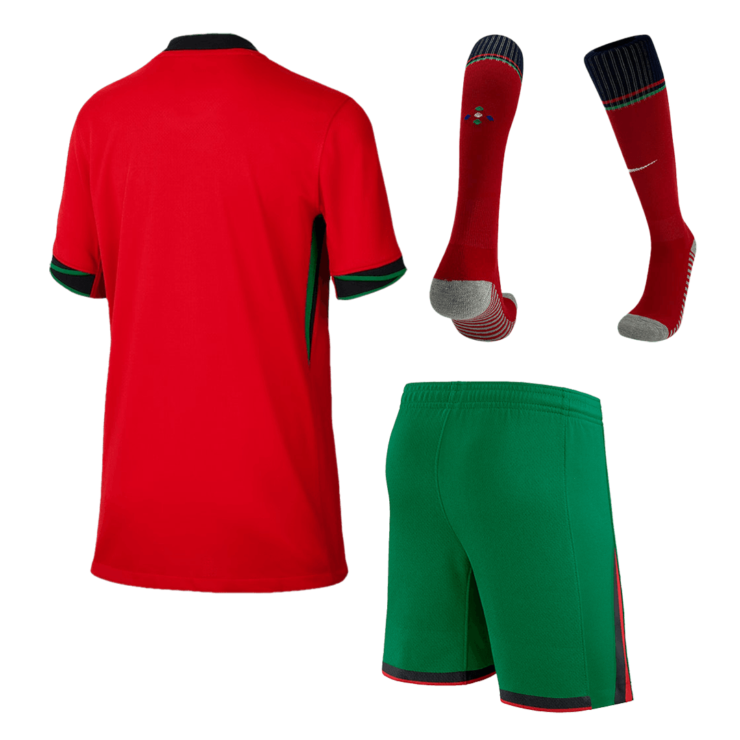 Portugal Domicile Maillot Kit 2024 Junior - Mon Maillot Foot Store