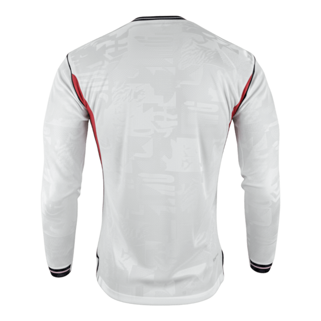 Engeland Thuisshirt Lange Mouwen - Wereldkampioenschap 2026 Wit