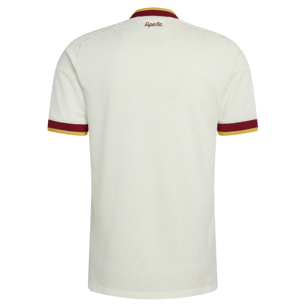 Spanje Uitshirt - Wereldkampioenschap 2026 Wit Speler