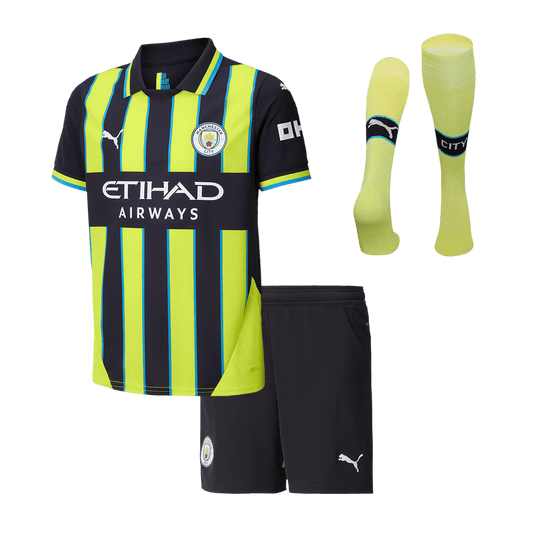 Manchester City Extérieur Maillot Kit 2024/25 Junior