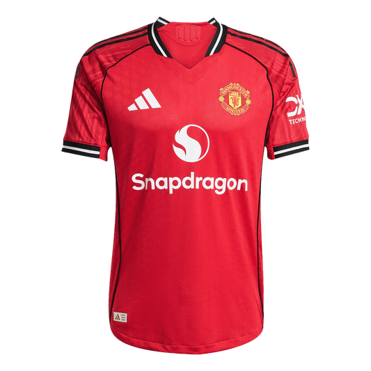 Manchester United Domicile Maillot 2025/26 Authentique