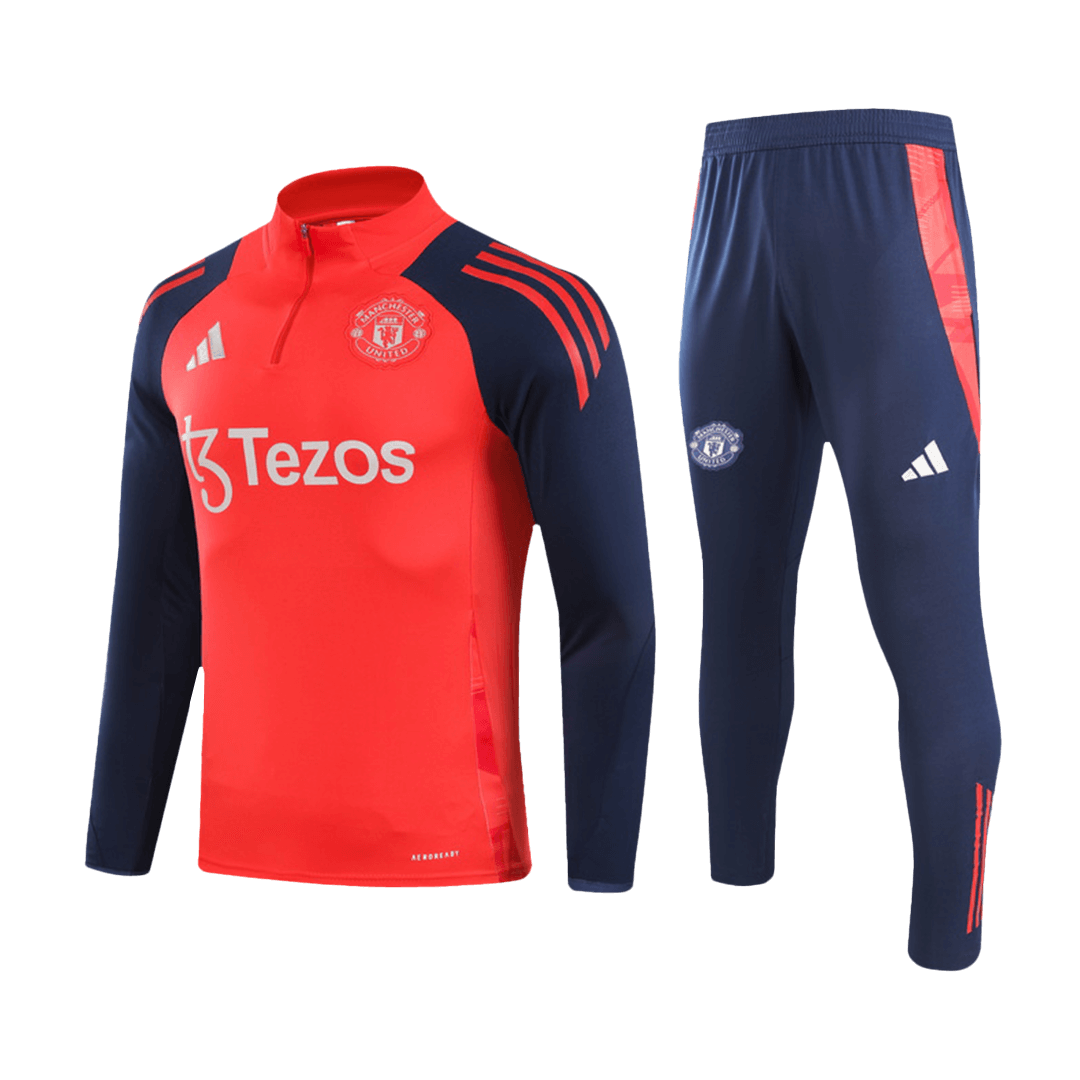 Manchester United Sweat Shirt Kit 2024/25 Grande Taille