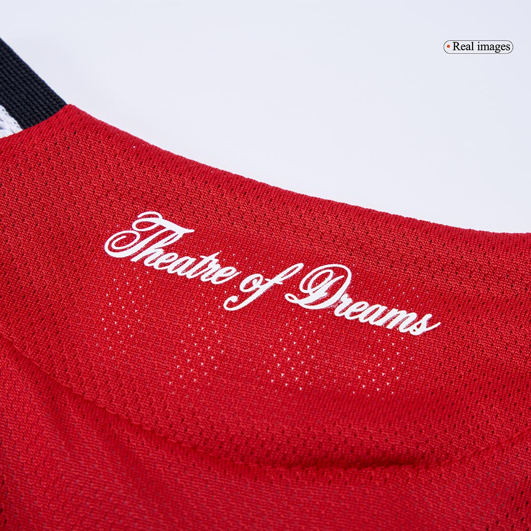 B.FERNANDES #8 Manchester United Domicile Maillot 2025/26 Authentique