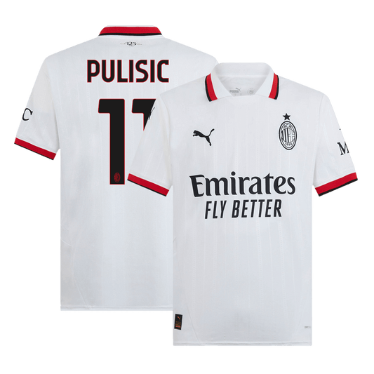 PULISIC #11 Milan AC Extérieur Maillot 2024/25 - Super - Mon Maillot Foot Store