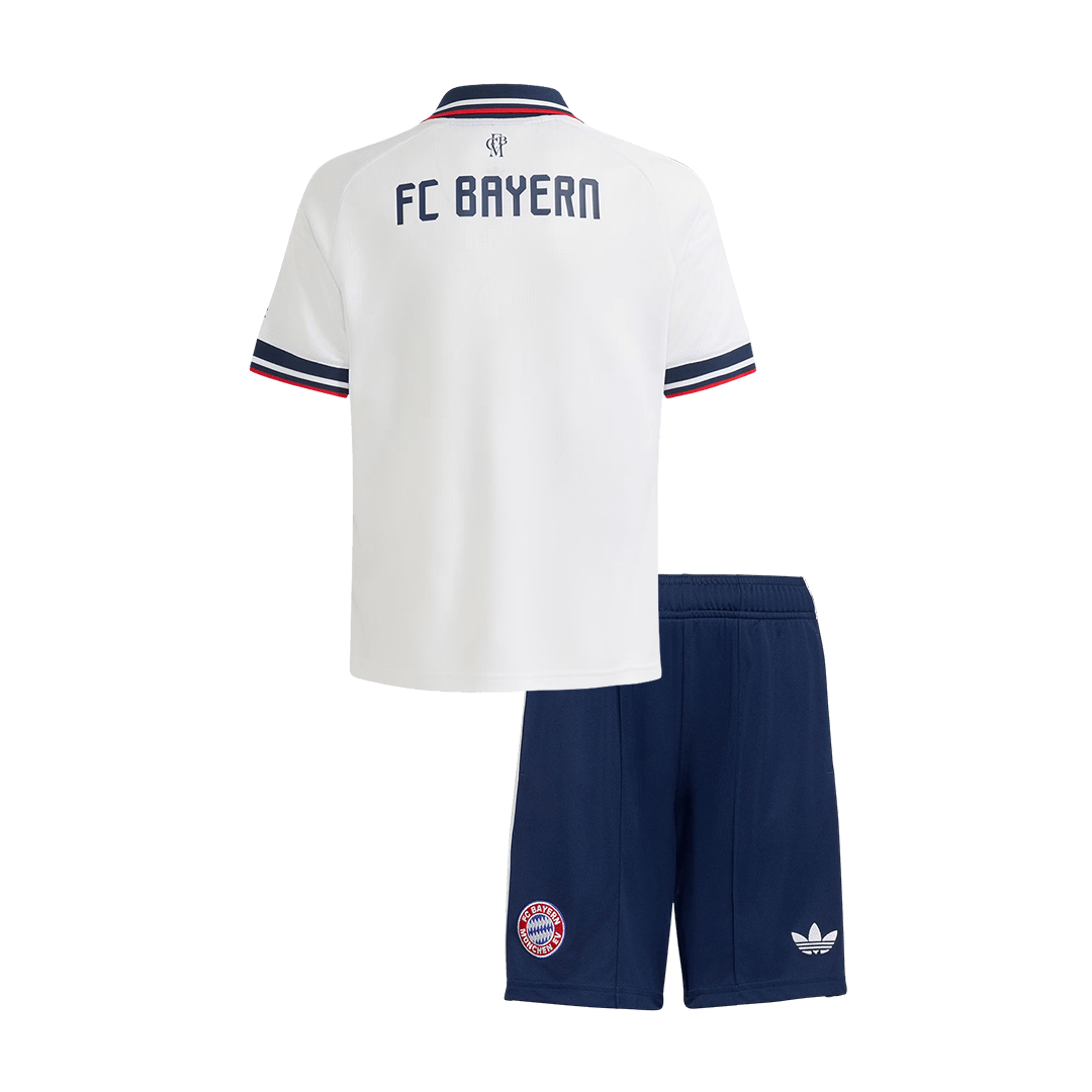 Munich Extérieur Maillot Kit 2026/27 Enfant Blanc