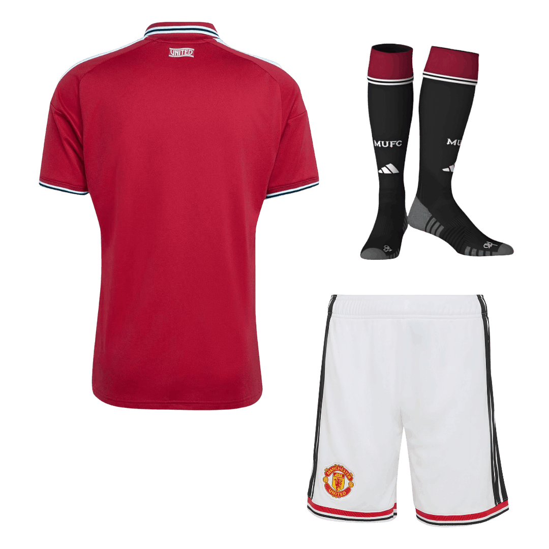 Manchester United Domicile Maillot Kit 2026/27 Rouge - Super