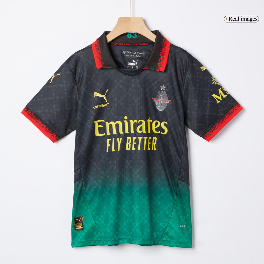 Milan AC Fourth Away Maillot Kit 2024/25 Enfant