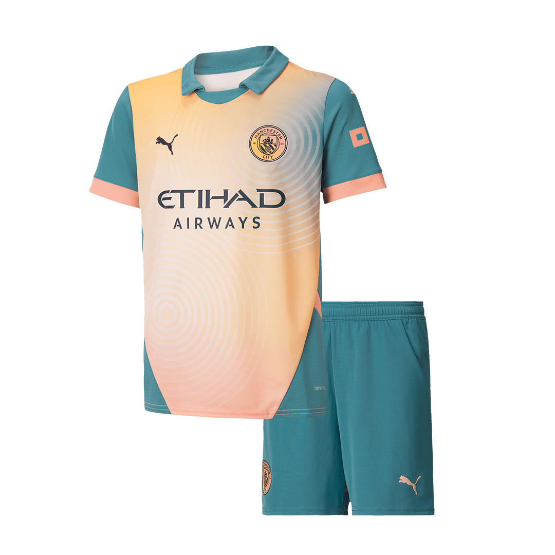 Manchester City Fourth Maillot Kit 2024/25 - Definitely City (UCL) Enfant