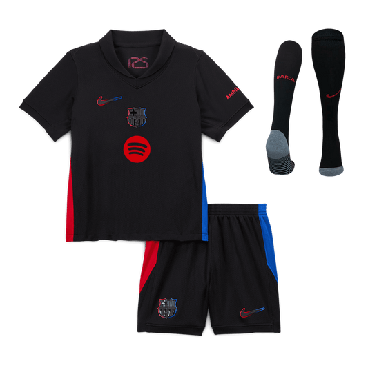 Barcelone Extérieur Maillot Kit 2024/25 - Spotify Logo Without Text Enfant