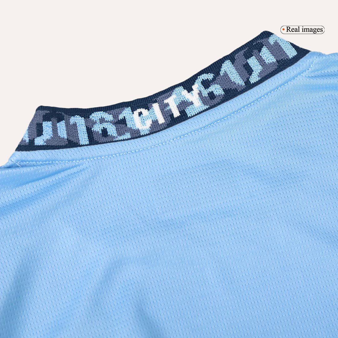 Manchester City Domicile Maillot Kit 2024/25 Junior