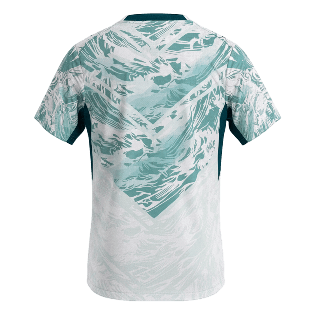 Portugal Extérieur Maillot Coupe du Monde 2026 White&Green Grande Taille