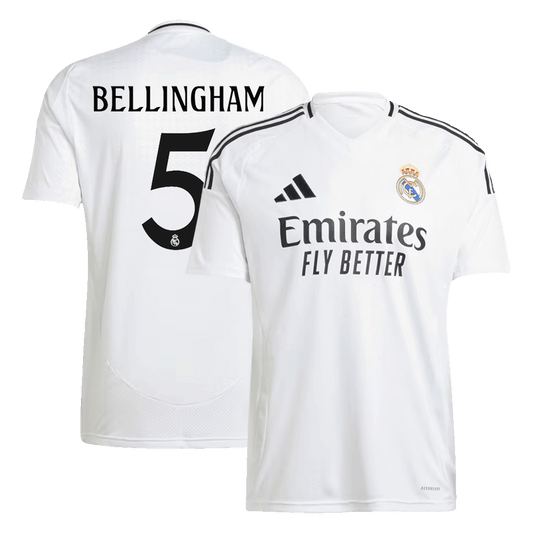 BELLINGHAM #5 Real Madrid Domicile Maillot 2024/25 - Super - Mon Maillot Foot Store