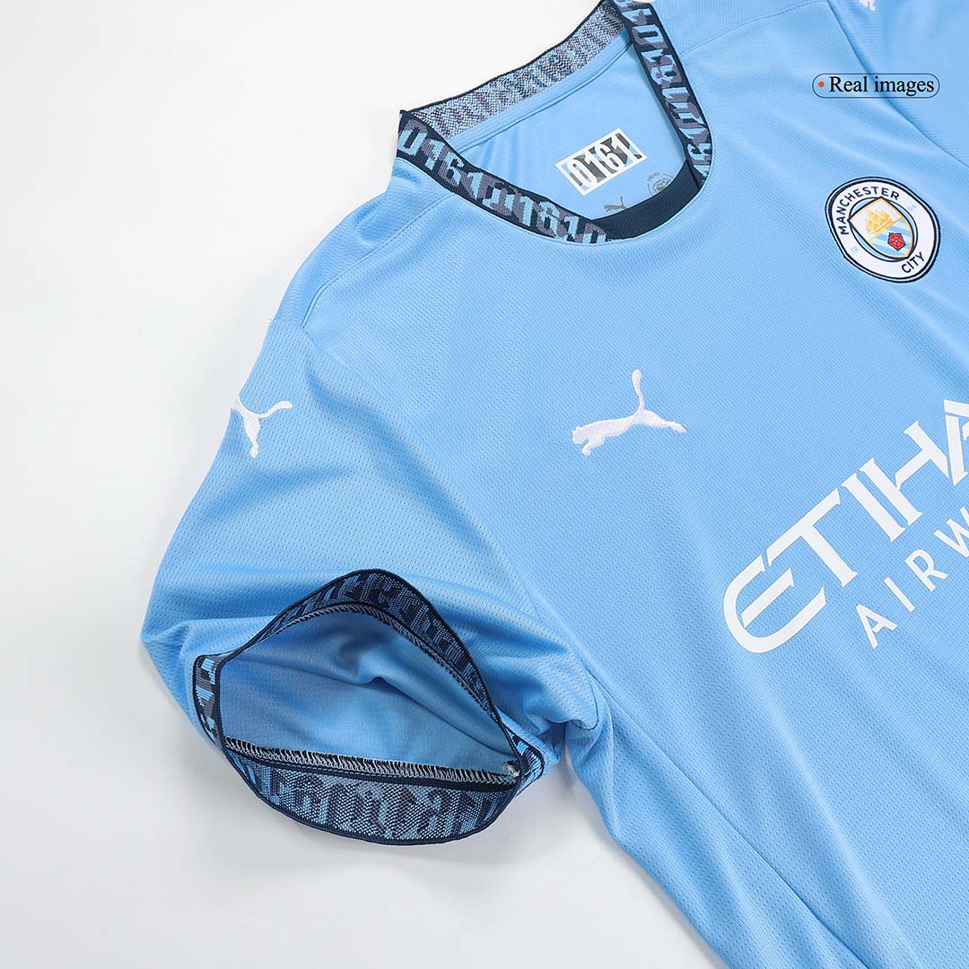 Manchester City Domicile Maillot Kit 2024/25 - Super