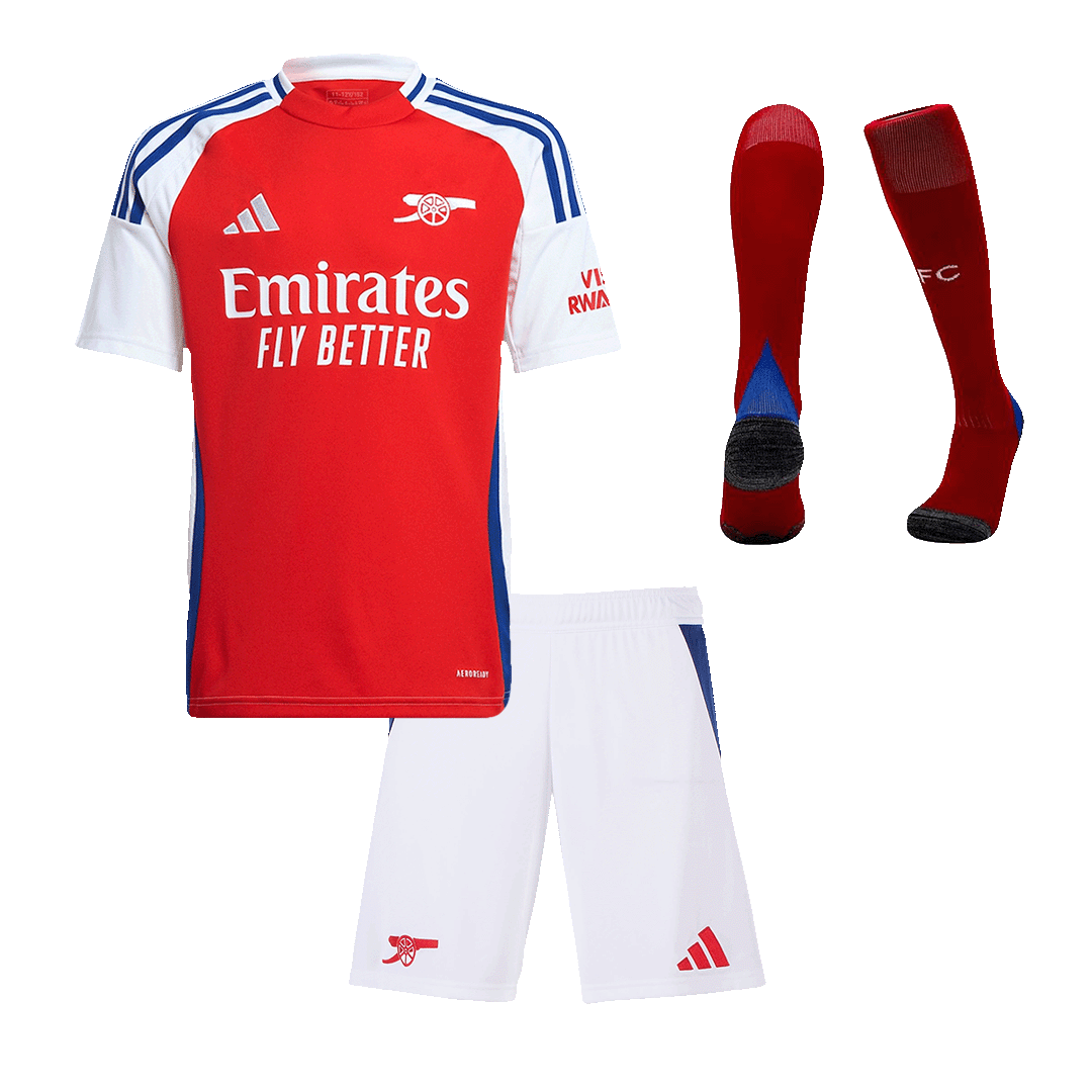 Arsenal Domicile Maillot Kit 2024/25 Enfant - Mon Maillot Foot Store